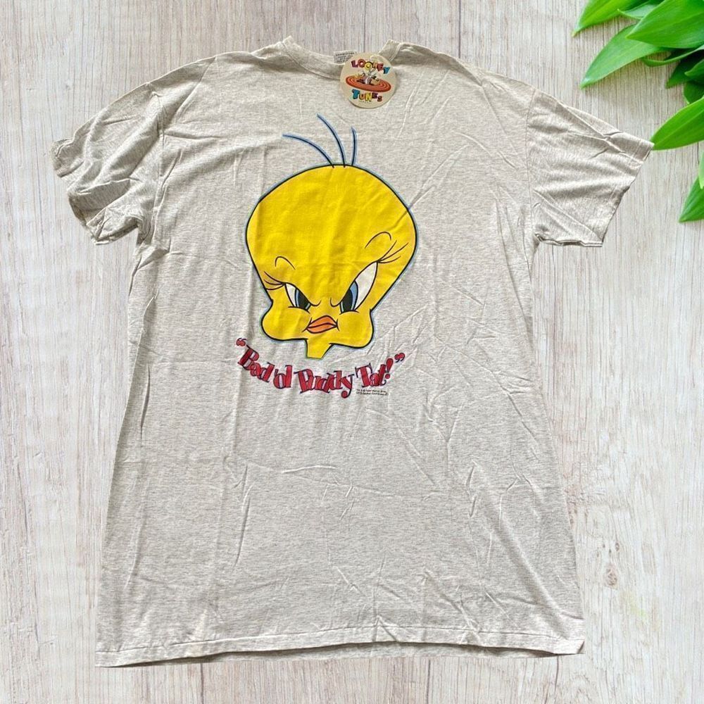 Vintage NWT Tweety Bird Oversized Sleep Shirt 1996 1X